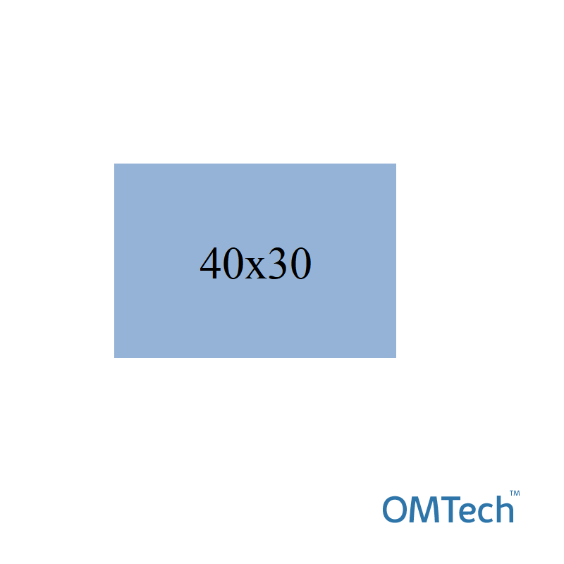 Покриття операційне OMTech™ 40см х 30см (CМС - 35 г/м2), стерильне